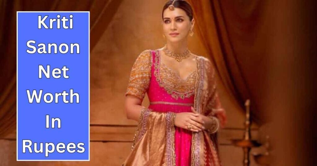 Kriti Sanon Net Worth In Rupees