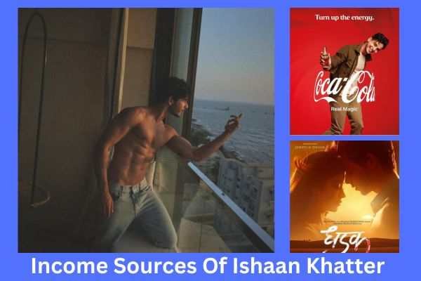 income sources of ishaan khatter net worth