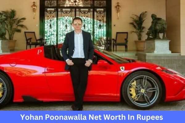 Yohan Poonawalla Net Worth In Rupees