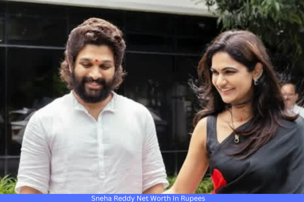Allu Arjun's Wife Sneha Reddy Net Worth In Rupees